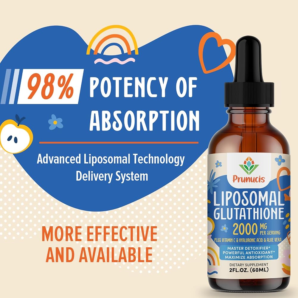 Prunucis 2000MG Liposomal Glutathione Liquid