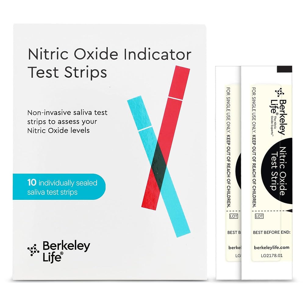 Berkeley Life Nitric Oxide Test Strip - At-Home Saliva Testing Strip