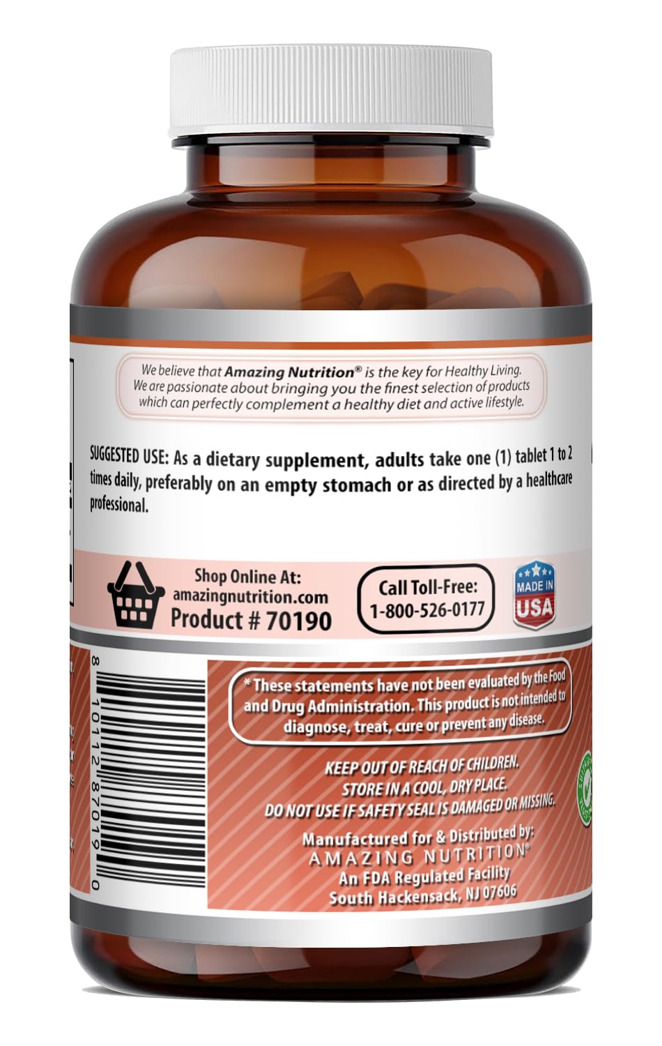 Amazing Formulas L-Lysine 1000mg Amino Acid Tablets Supplement