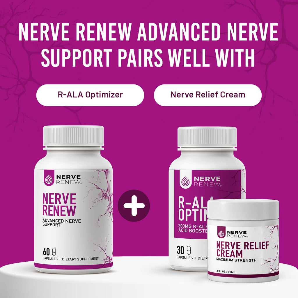 NERVE RENEW Advanced Nerve Support Supplement - 60 Capsules - image 8