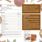 VELOTO Organic Ceylon Cinnamon Powder - 2 lb - image 2