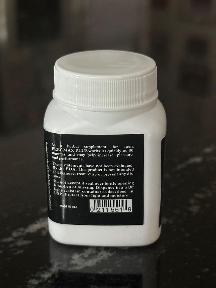 Generic Erecmax Plus Natural Energy Capsules - 12 Count - image 3