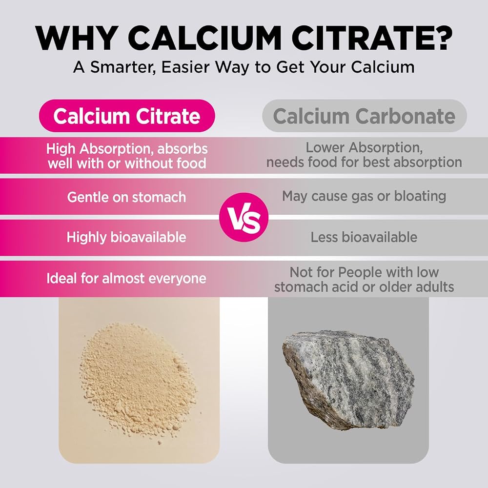 Yutiny Calcium Citrate 1000mg Gummies - 60 Count - image 2
