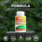 Best Naturals Quercetin 1000 mg Antioxidant - 120 Vegetarian Capsules - image 5