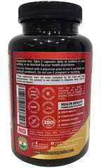 Organic Cadane Mushroom Complex 19-in-1 - 120 Vegan Capsules - image 3