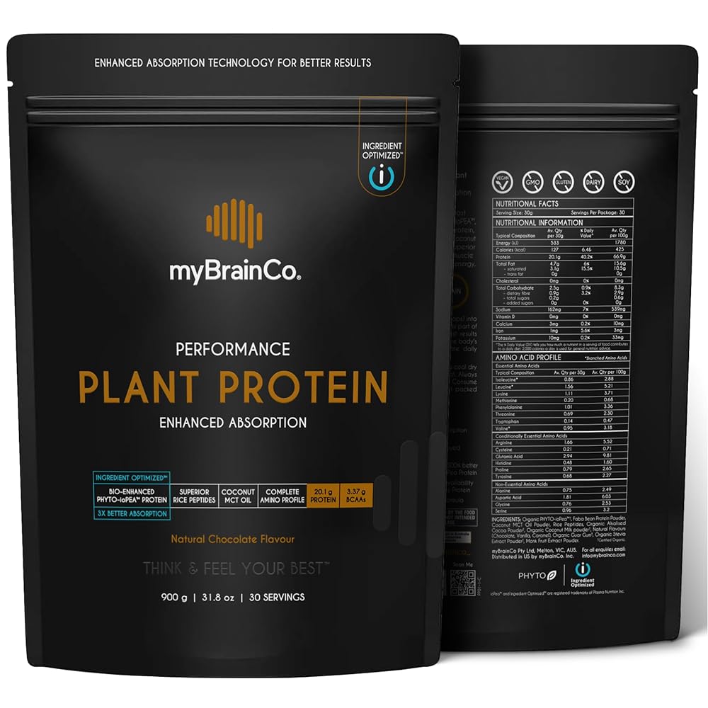 myBrainCo. Bio-Optimized Plant Protein Powder