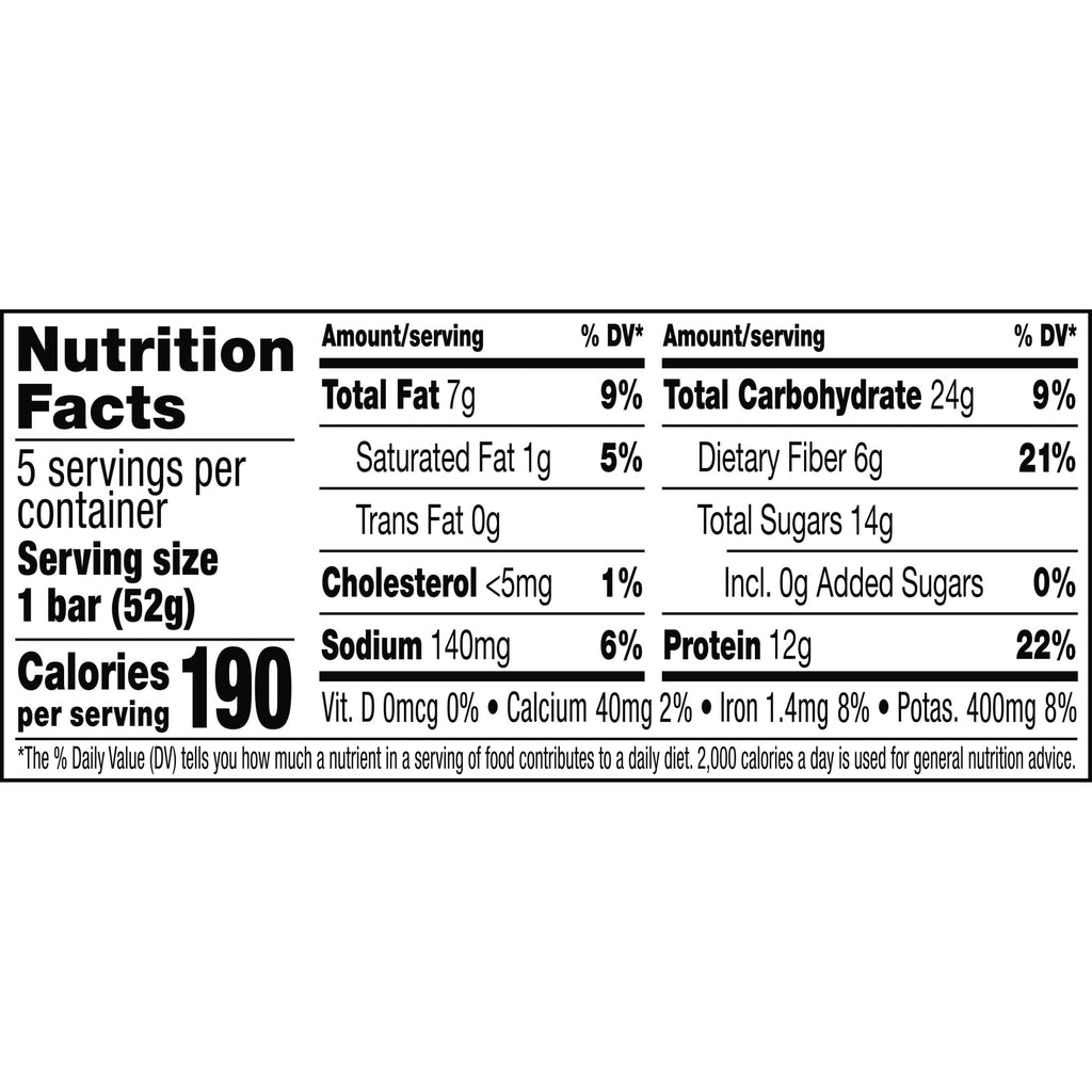 RXBAR Protein Bars, 12g Protein, Gluten Free Snacks, Strawberry, 22oz