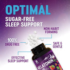Nature's Peak Melatonin 10mg - Fast Dissolve Sleep Support Melatonin