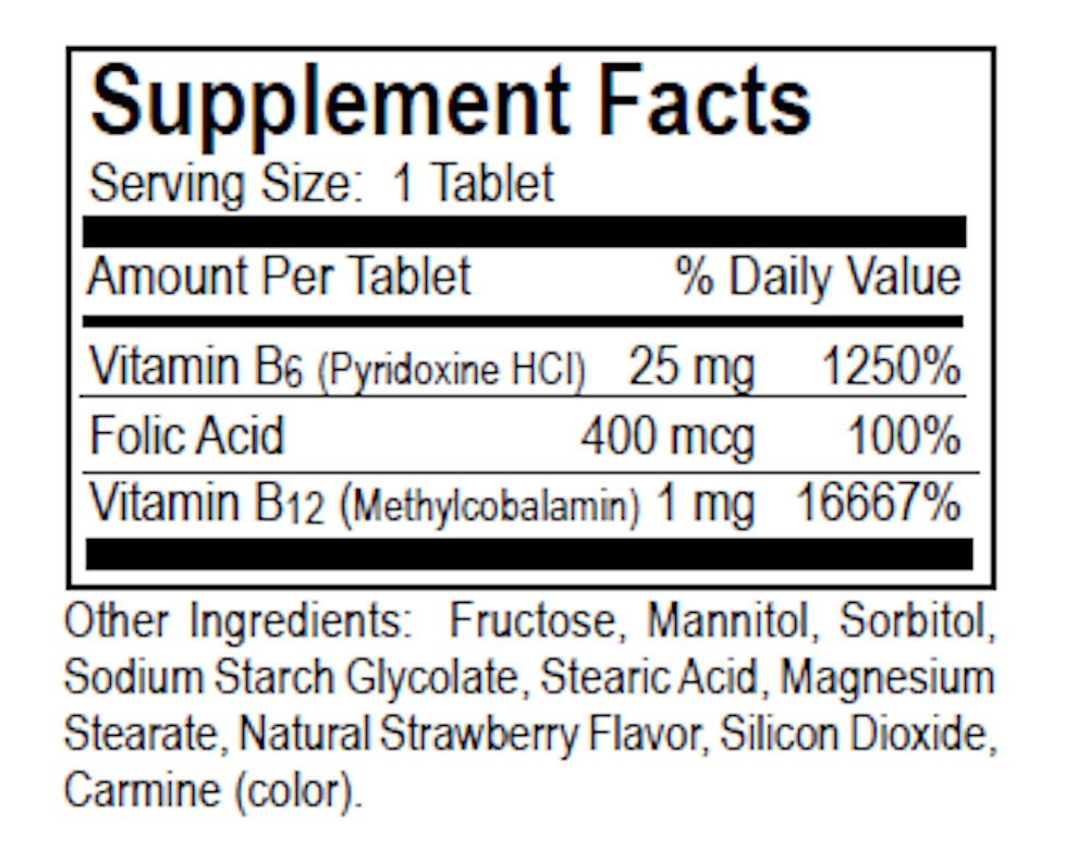 Dialyvite Vitamin B12 Plus Chewable - 60 Wafers - image 4