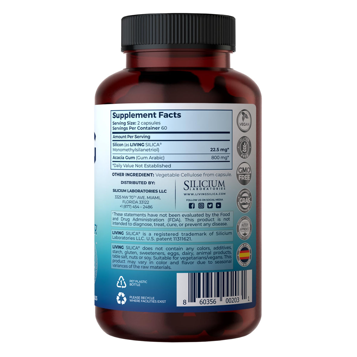 Living Silica Collagen Booster Capsules