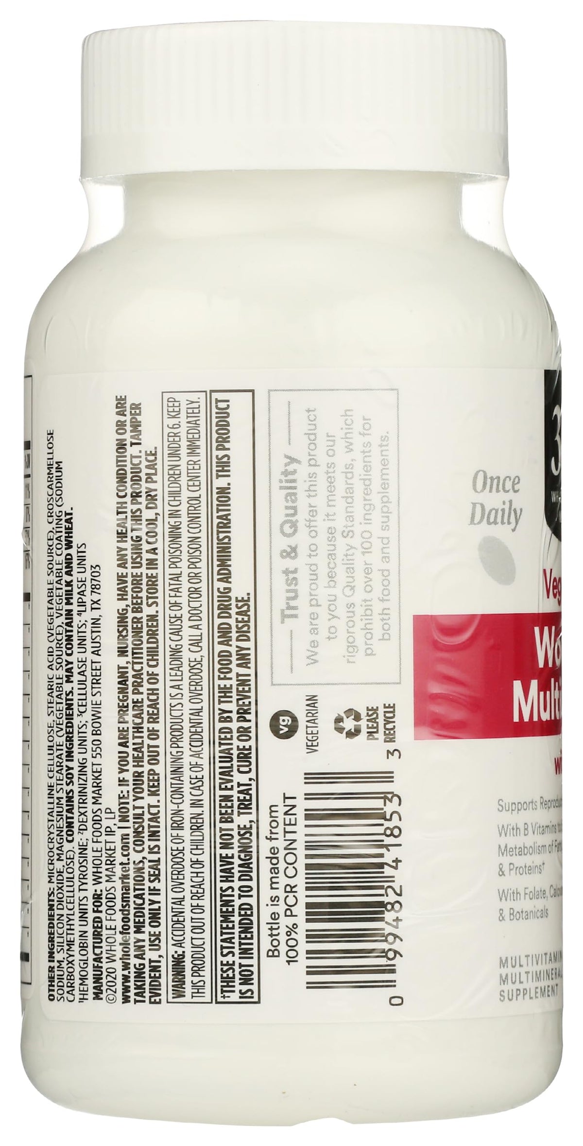 365 by Whole Foods Market Multi Womens One Daily - 90 Tablets - image 7