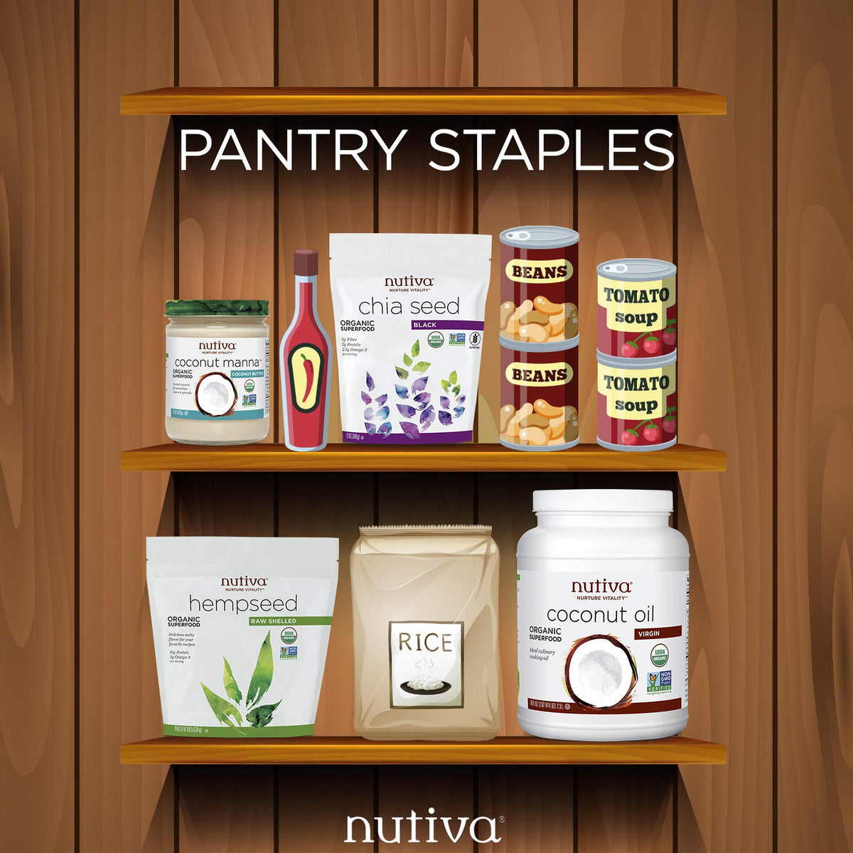 Nutiva Organic Raw Shelled Hempseed - 24 Ounces (3 Pack) - image 5