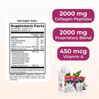 Youngevity SaXi Super Juice Plus Collagen Blackcurrant Drink Mix - Stick - image 3