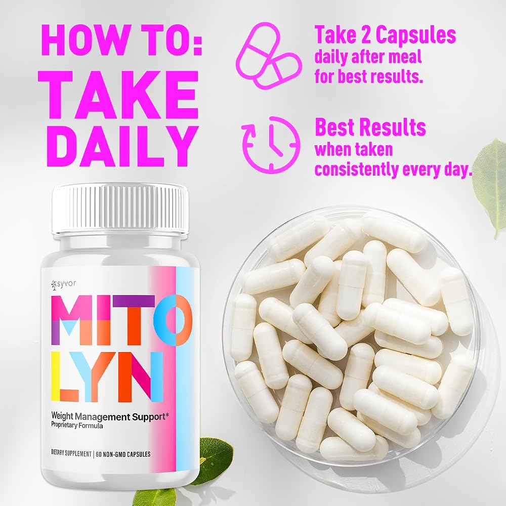 Syvor Mitolyn Weight Support Supplement - 60 Capsules - image 5