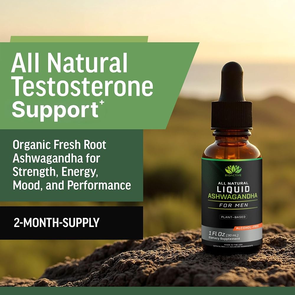BIOACTIVE Liquid Ashwagandha for Men