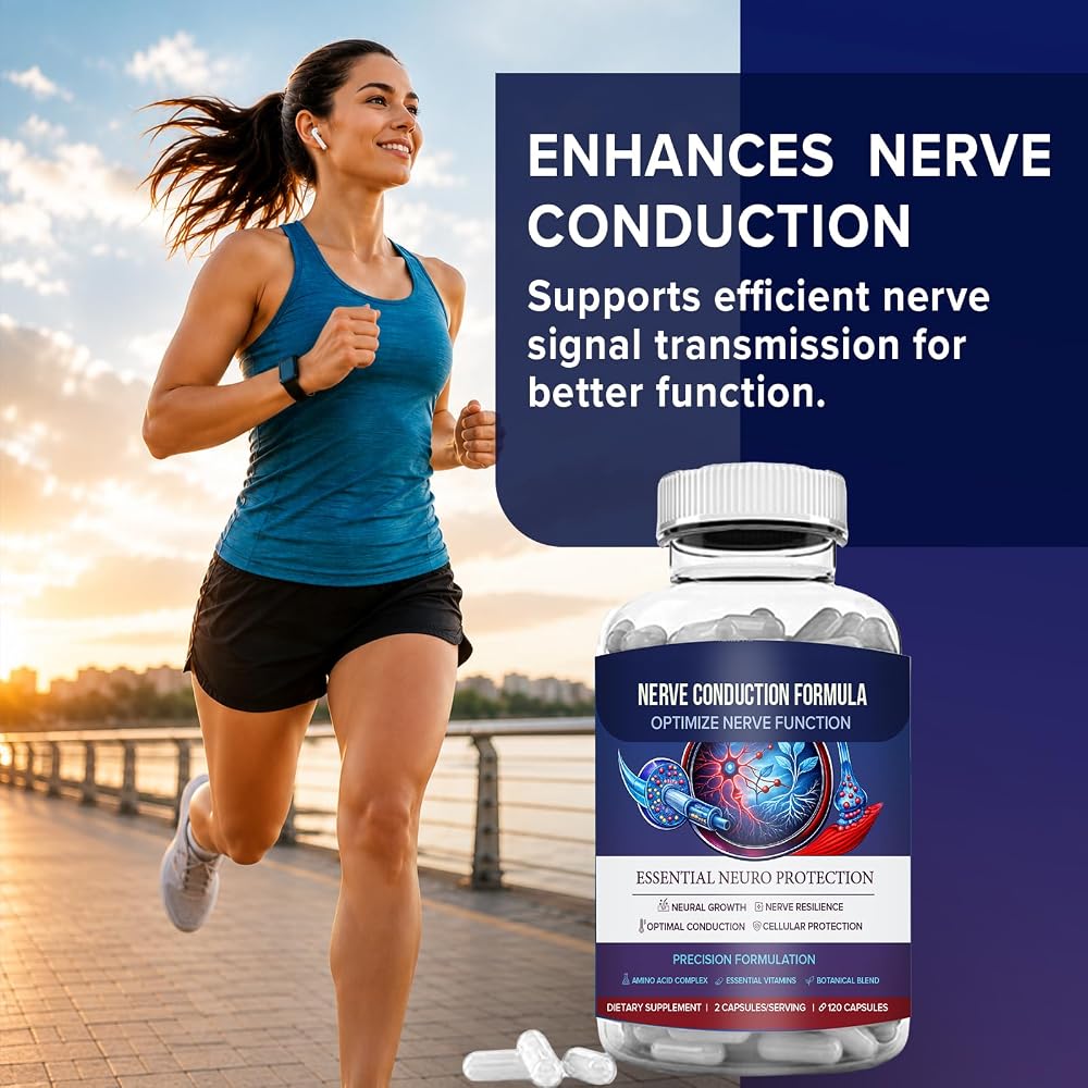 M Pain Management Nerve Support Formula - 120 Capsules - image 4