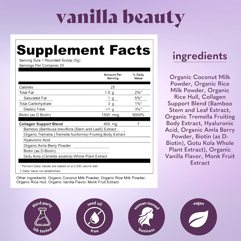 Copina Co. Vanilla Vegan Collagen Booster Creamer - 25 ct - image 3