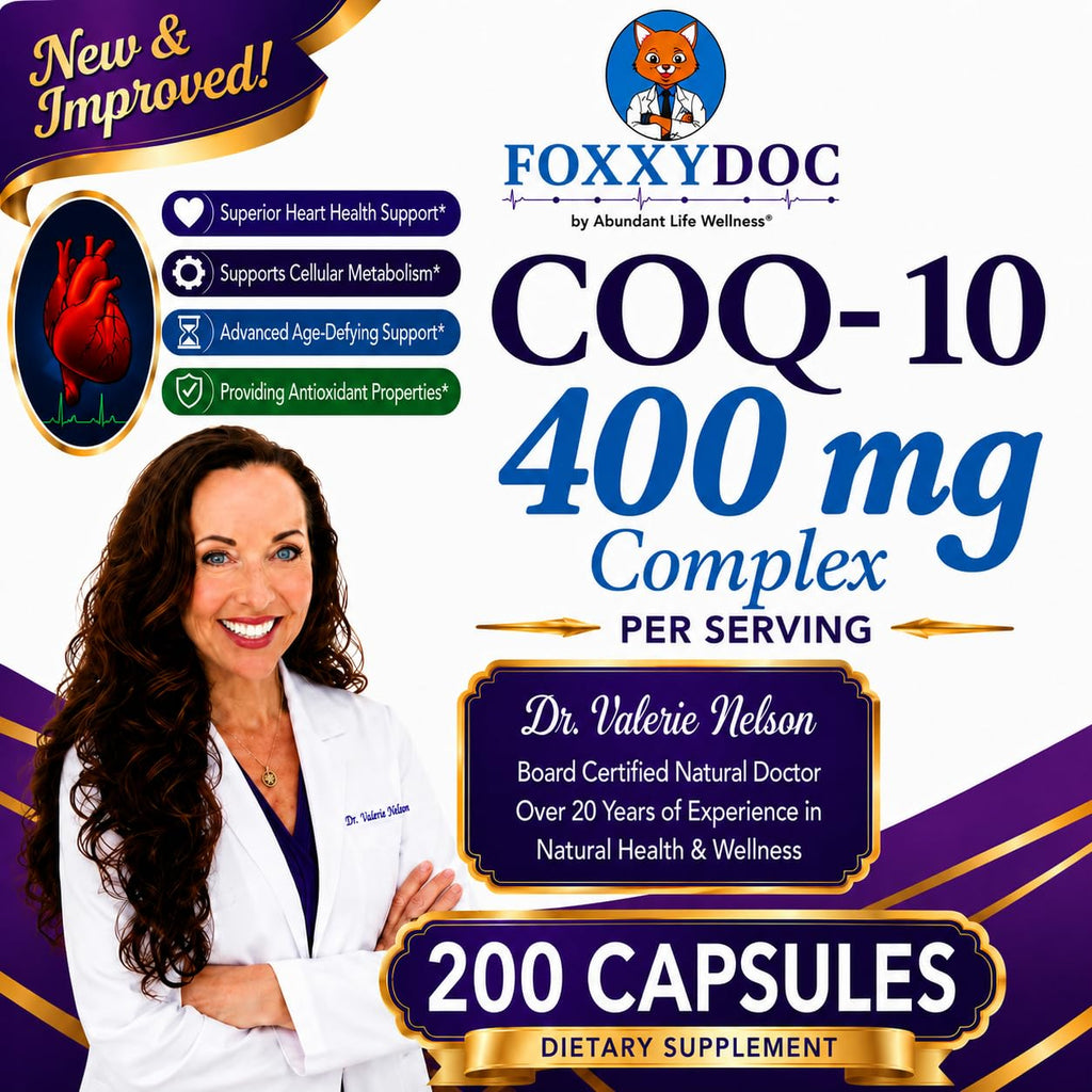 Abundant Life Wellness CoQ10 400 mg - 200 Capsules - image 8