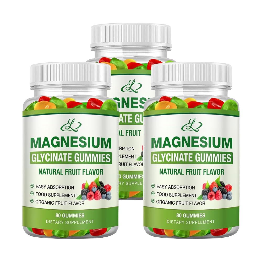 LOSSENGLE Magnesium Glycinate Gummies for Sleep - 240 Gummies