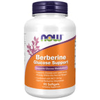 NOW Berberine Glucose Support with MCT Oil - 90 Softgels
