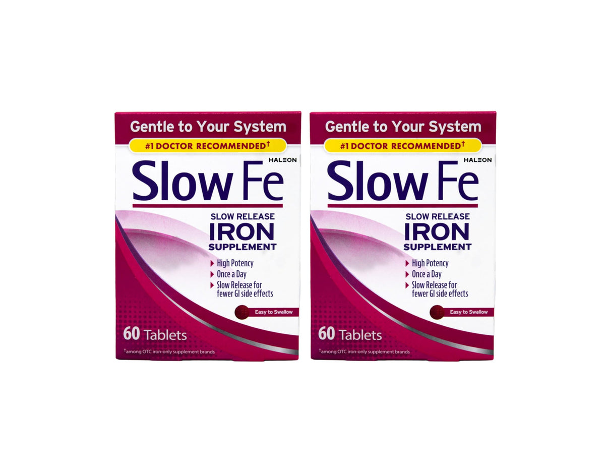 Slow Fe High Potency Iron 45 mg Slow Release - 120 Tablets