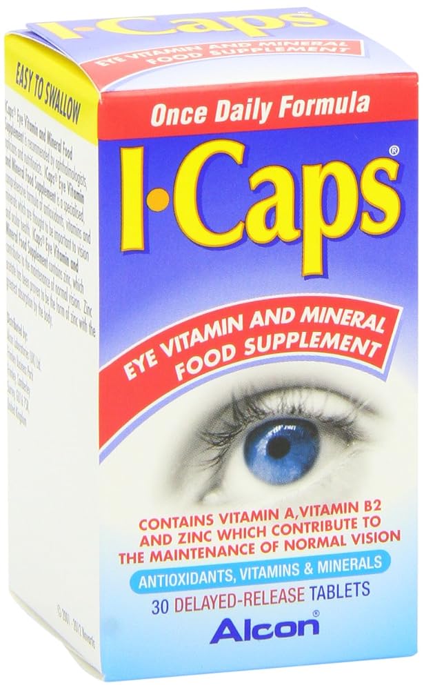 ICaps Lutein and Zeaxanthin Eye Health Support - 30 Tablets - image 5