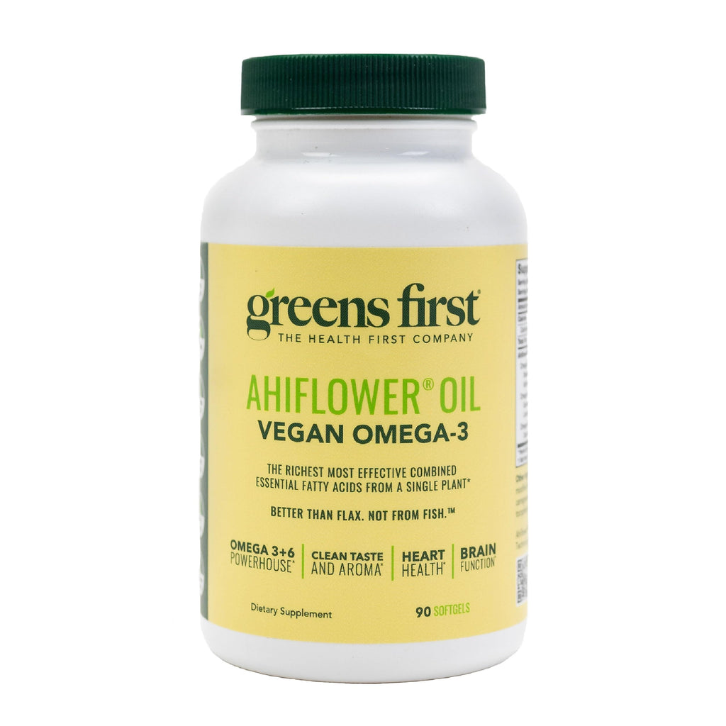 Greens First Ahiflower Oil Plant-Based Omega-3 - 90 Softgels