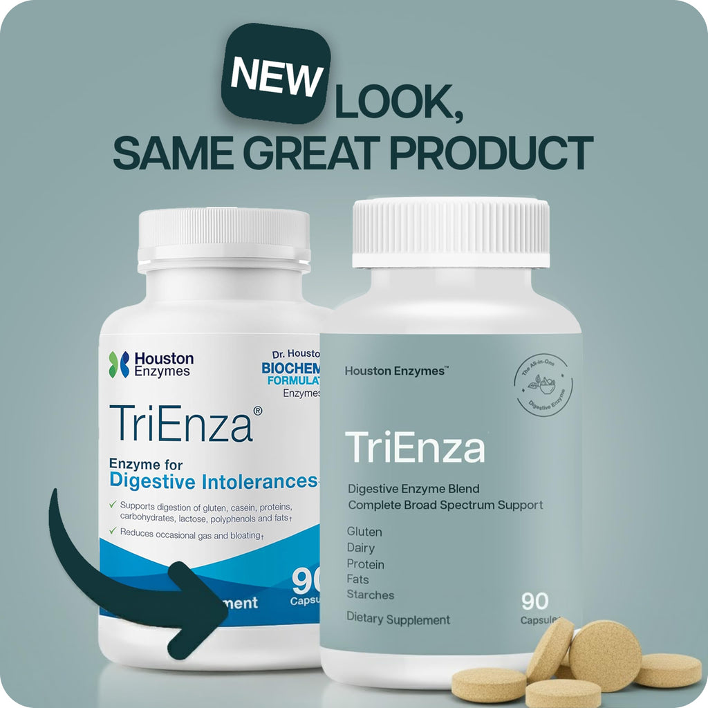 Houston Enzymes TriEnza Digestive Enzymes - 180 Chewables - image 7