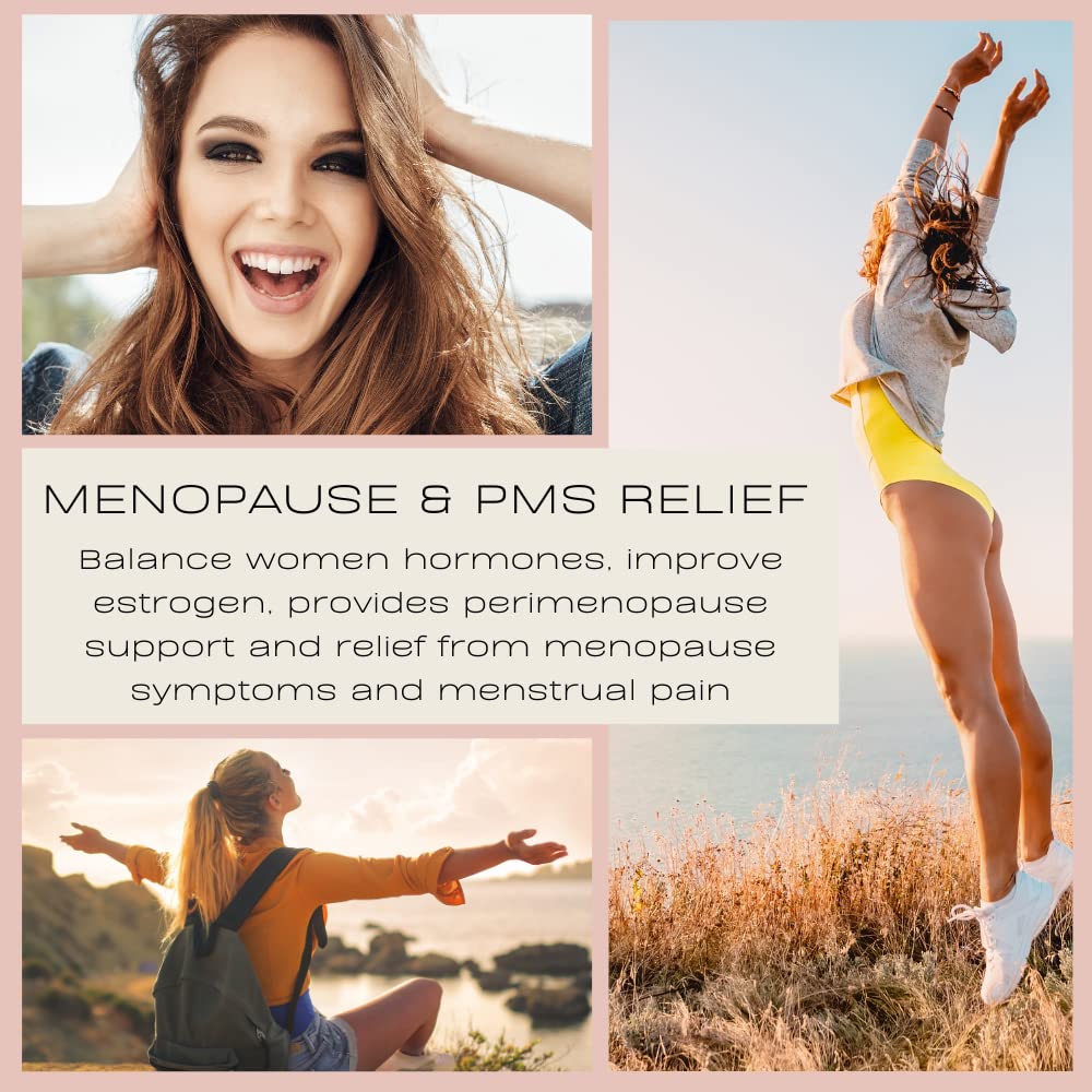 Herbal-avRay Hormone Balance for Women - 90 Vegetarian Capsules - image 3