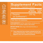 The Vitamin Shoppe L-Theanine 200 MG Calm Focus - 120 Vegetable Capsules - image 2