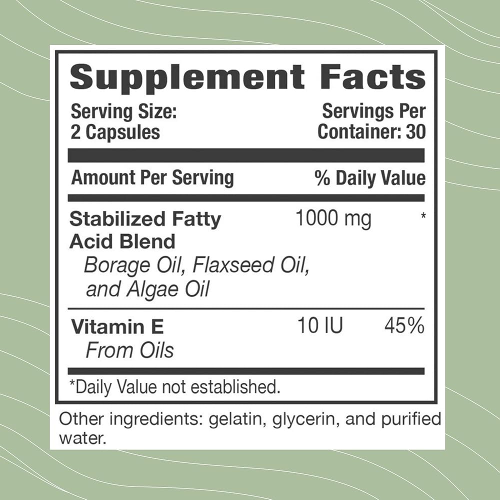 Optimal Health Systems EFA Plant-Based Essential Fatty Acids - 60 Capsules - image 2