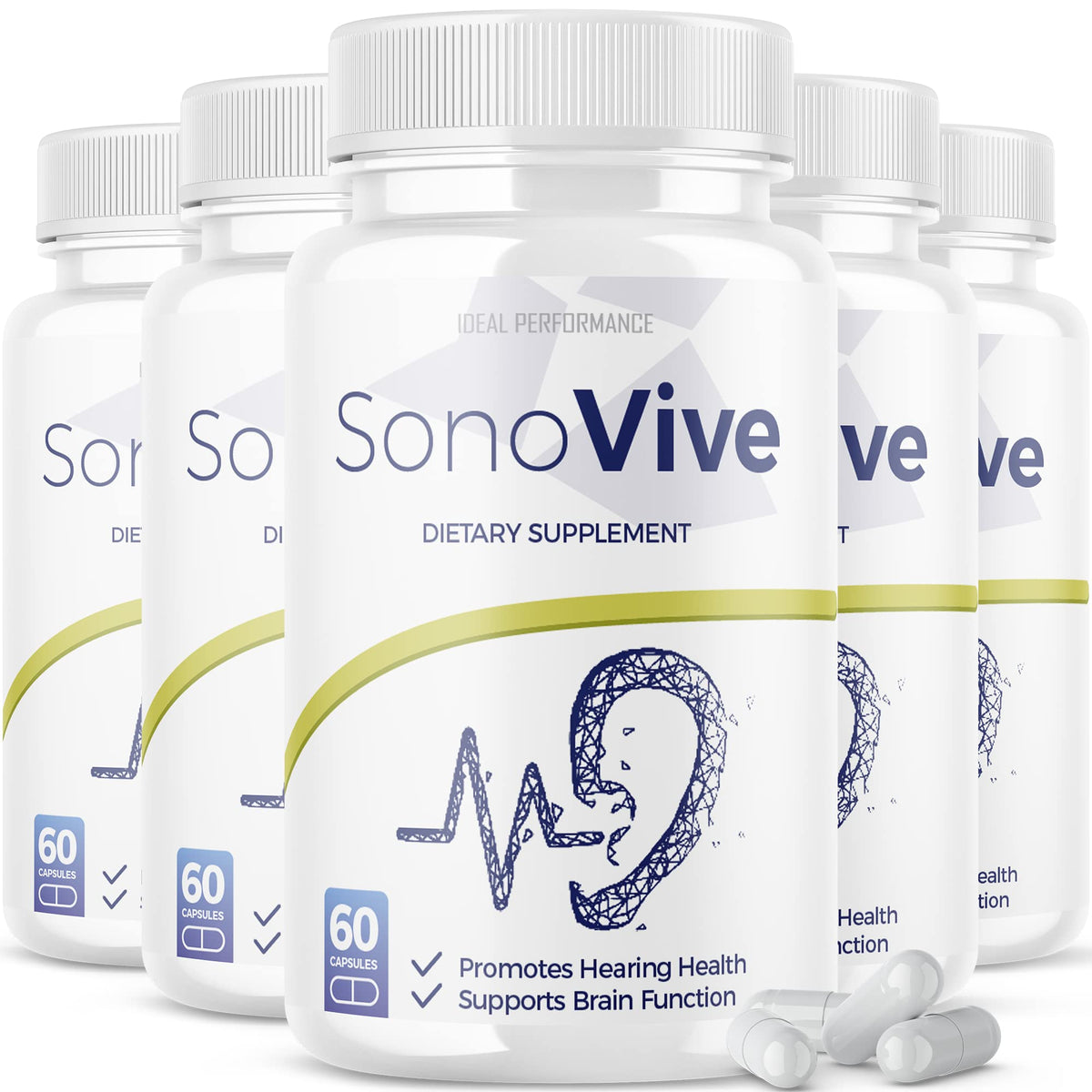 IDEAL PERFORMANCE Sonovive Ear Comfort Capsules - 300 Count