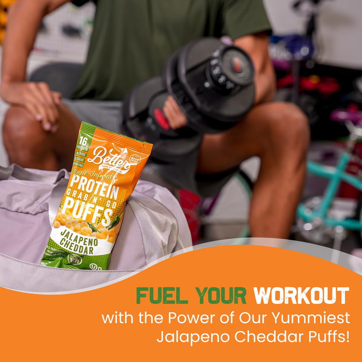 Better Than Good Savory Keto, Gluten-Free Protein Puffs 4 Pack