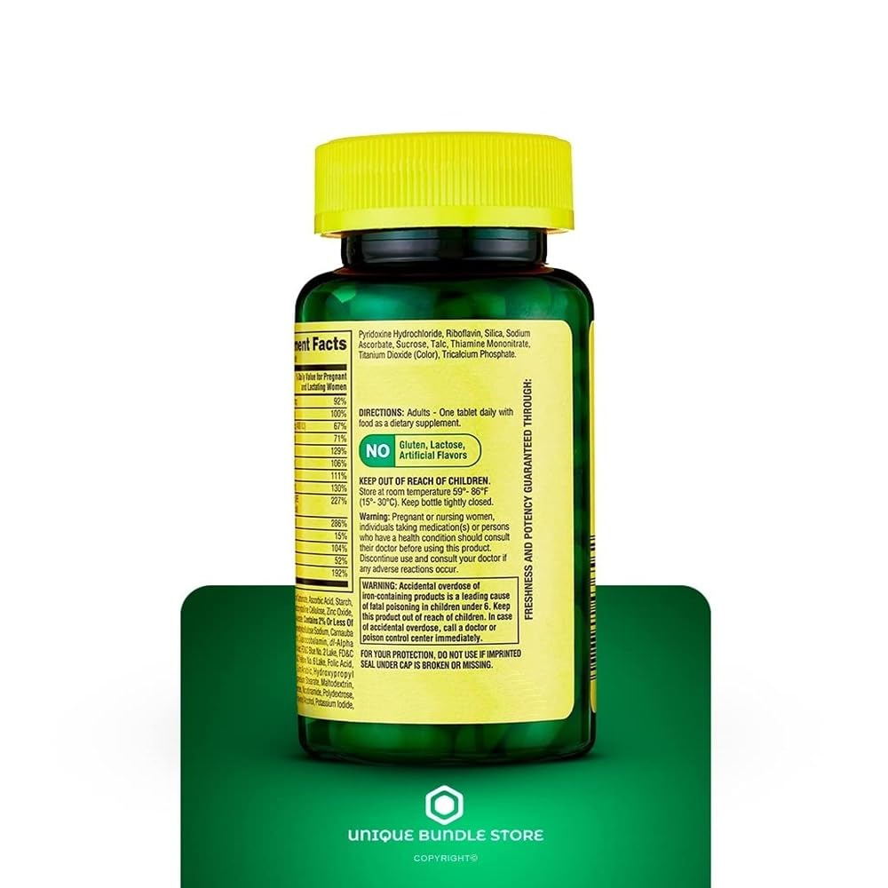Unique Bundle Prenatal Multivitamin Multimineral - 300 Tablets - image 5