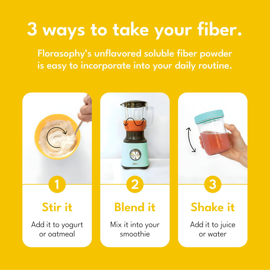 Florasophy Soluble Fiber Supplement