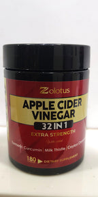 Zolotus Apple Cider Vinegar 32-in-1 Capsules - 180 Capsules - image 2