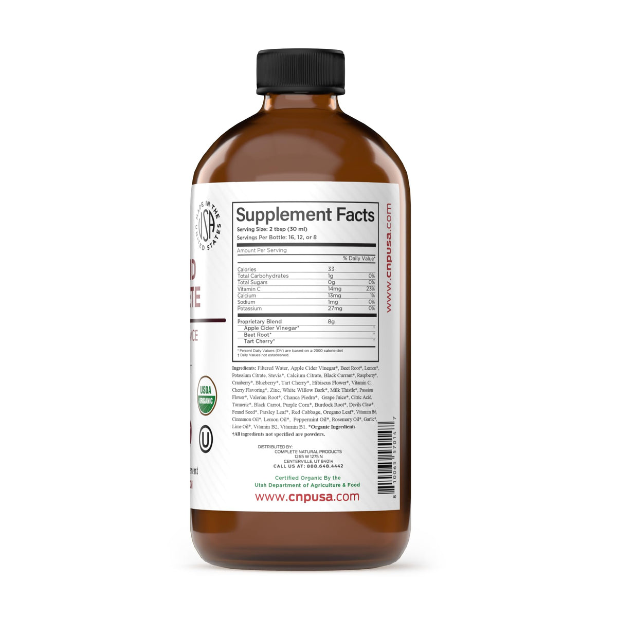 Uric Acid Complete - Natural & Organic Liquid Uric Acid Flush