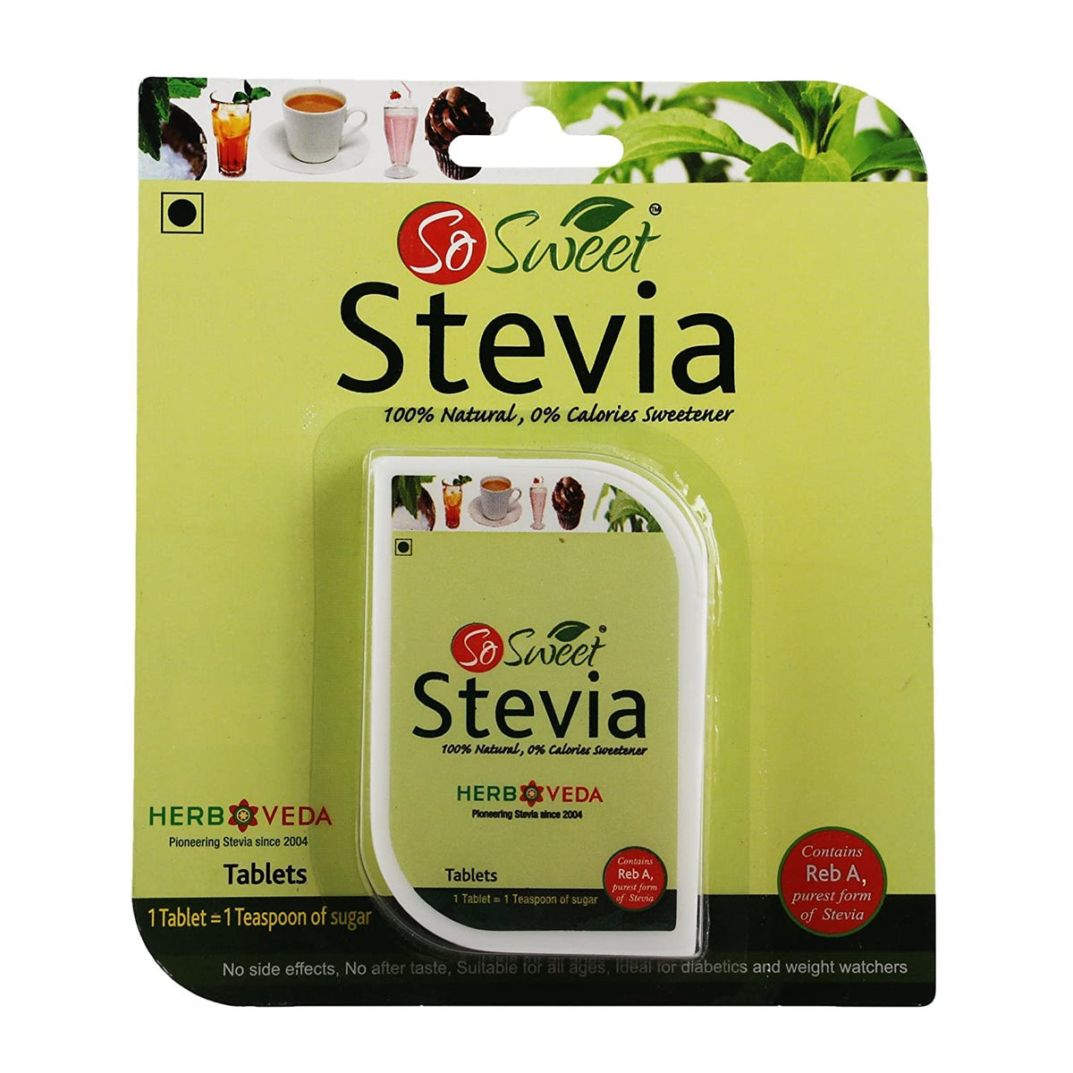 Exportmall So Sweet 300 Stevia Tablets - 300 Count