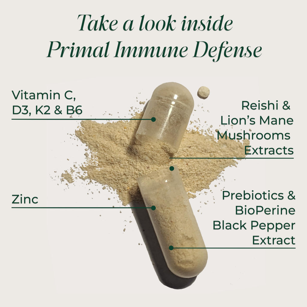 Primal Harvest Immune Defense Daily Supplement - 60 Capsules - image 3