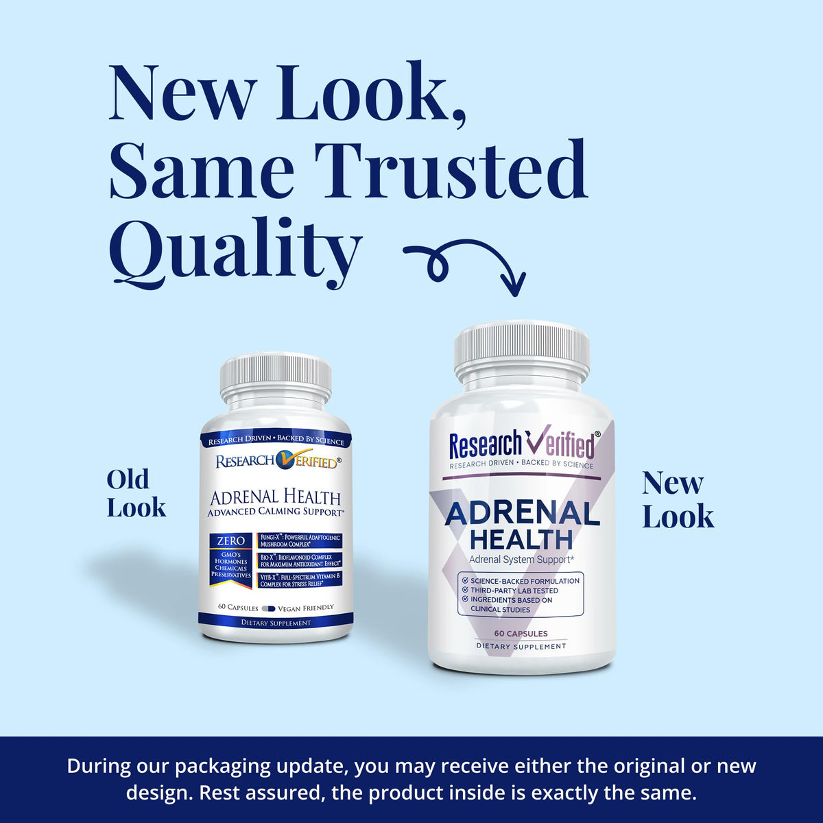 Research Verified Adrenal Support - 360 Capsules - Support Adrenal