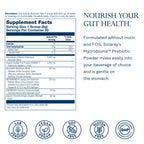 SOLARAY Mycrobiome Prebiotic Powder
