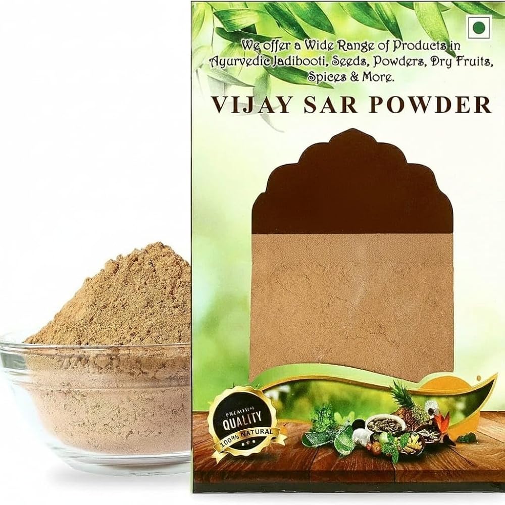 Generic Birju Vijaysar Powder Indian Kino Pterocarpus Marsupium - 7.06 oz