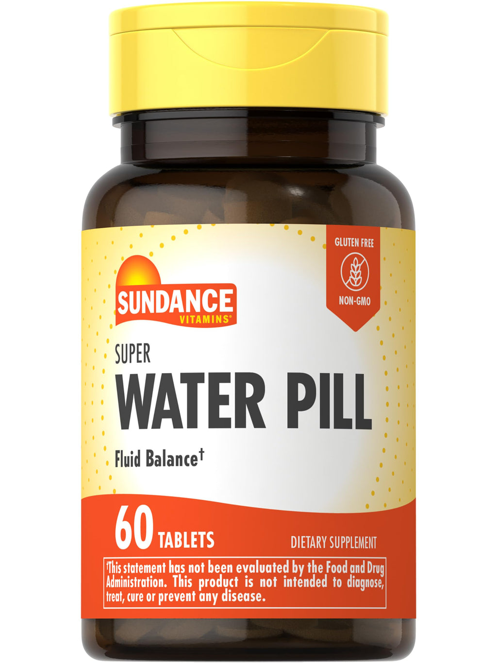 Sundance Water Pills Supplement Potassium - 60 Tablets