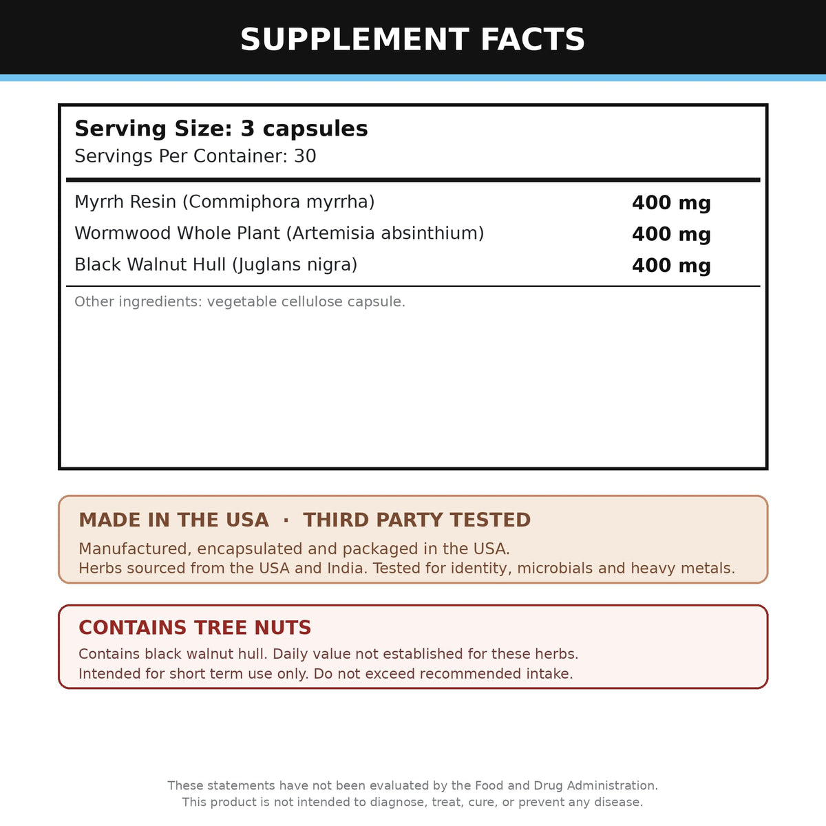 Alkaline Herb Gut Supplement - 90 Capsules - image 4
