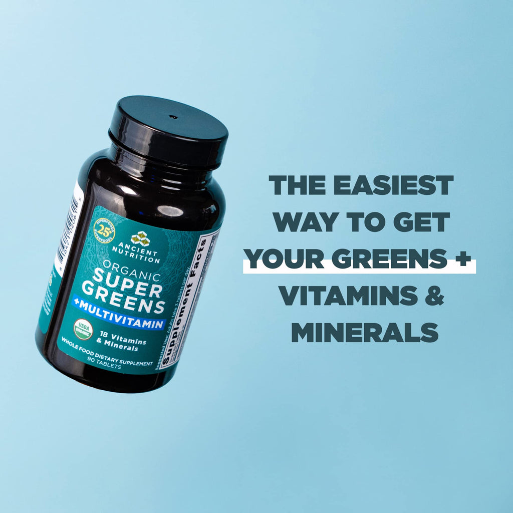 Ancient Nutrition Super Greens with Probiotics