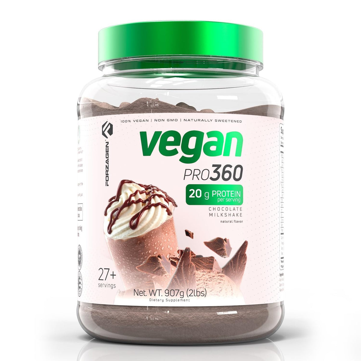 Forzagen Vegan Protein 360 2 Lbs 27 Servings
