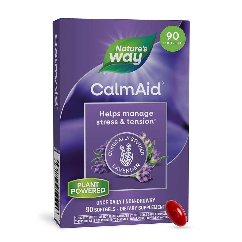 Nature’s Way Nature's Way CalmAid Lavender Oil Supplement - 90 Softgels