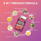 SmildeHeal Calcium Magnesium Gummies 600MG