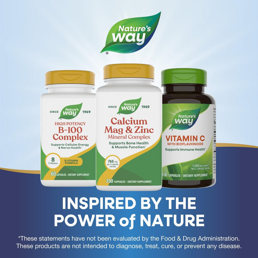 Nature's Way Calcium Magnesium & Zinc Mineral Complex