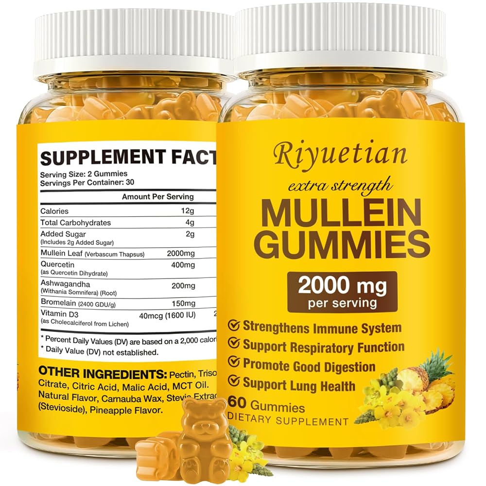 Riyuetian Mullein Gummies